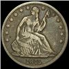 Image 1 : NICELY CIRCULATED 1875 Seated Liberty Half Dollar