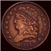 Image 1 : CLOSELY UNCIRCULATED 1832 Copper Half Cent