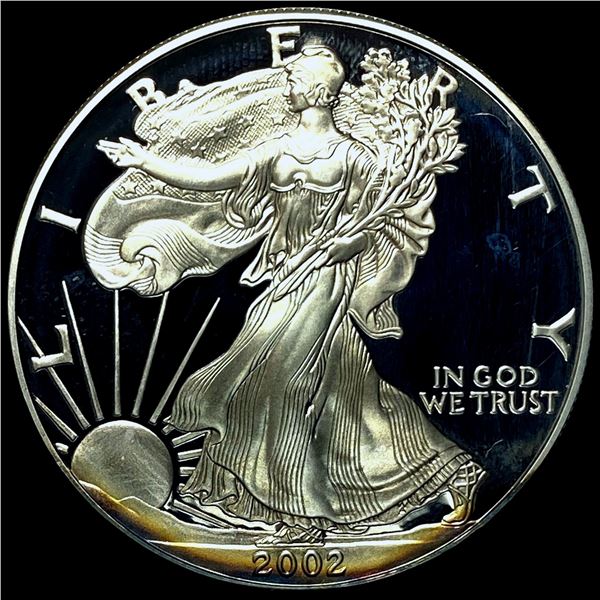 GEM PROOF 2002-W Silver American Eagle Proof 1 oz $1