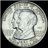 Image 1 : GEM BU 1921 Silver Half Dollar Alabama Centennial