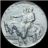 Image 1 : CHOICE BU 1925 Silver Half Dollar Stone Mountain Commemorative