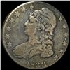 Image 1 : NICELY CIRCULATED 1833 Silver Capped Bust Half Dollar