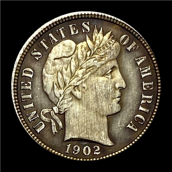 UNCIRCULATED 1902 Silver Barber Dime