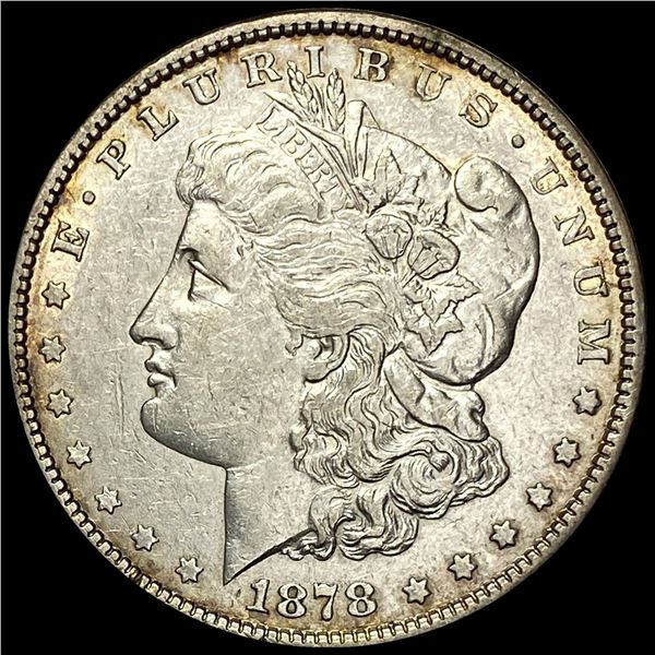 CLOSELY UNCIRCULATED 1878 Silver Morgan Dollar