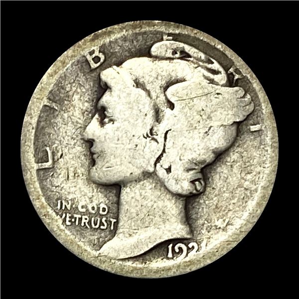 NICELY CIRCULATED 1923-S Silver Mercury Dime