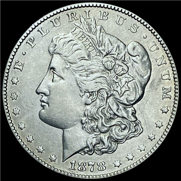 CHOICE AU 1878 Silver Morgan Dollar