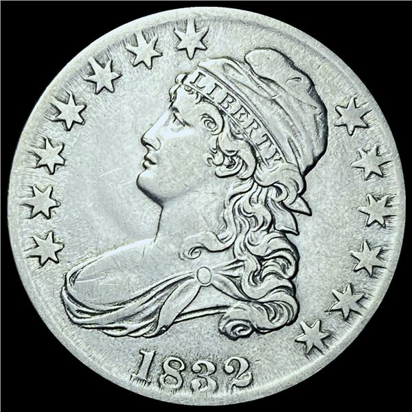 CHOICE AU 1832 Capped Bust Half Dollar