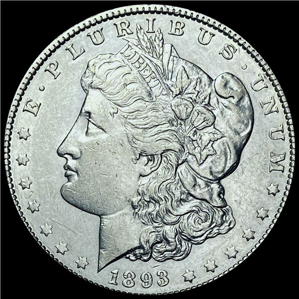 CHOICE AU 1893-S Silver Morgan Dollar