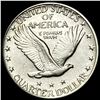 Image 2 : CLOSELY UNCIRCULATED 1924 Standing Liberty Silver Quarter
