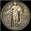 Image 1 : NICELY CIRCULATED 1917 Type 1 Standing Liberty Quarter