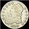 Image 1 : CLOSELY UNCIRCULATED 1830 Capped Bust Half Dollar