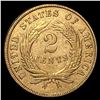 Image 1 : CLOSELY UNCIRCULATED 1870 Bronze 2 Cents