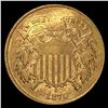 Image 2 : CLOSELY UNCIRCULATED 1870 Bronze 2 Cents