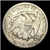 Image 2 : NICELY CIRCULATED 1877 Seated Liberty Quarter