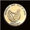 Image 1 : UNCIRCULATED 1979 14kt Gold Alan Shepard Commemorative Medal