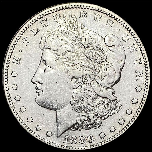 CLOSELY UNCIRCULATED 1883-S Silver Morgan Dollar