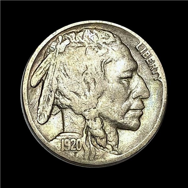 CLOSELY UNCIRCULATED 1920-S Buffalo Nickel