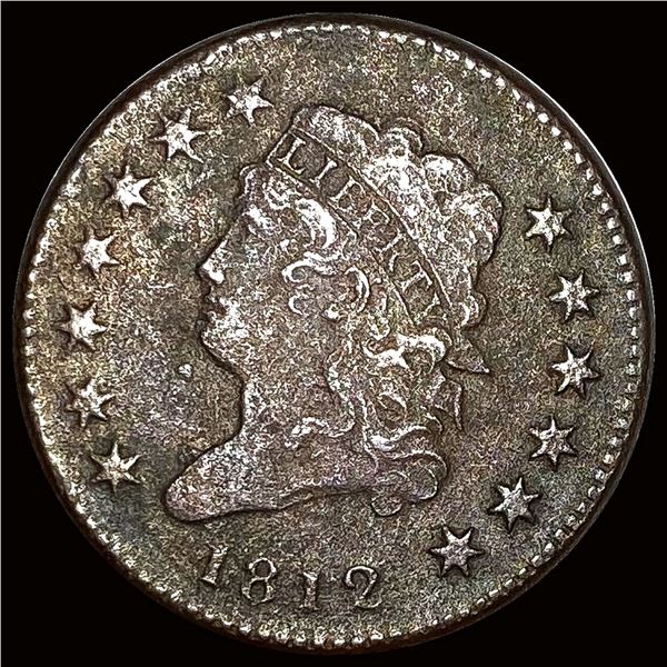 LIGHTLY CIRCULATED 1812 Classic Head Large Cent