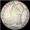 Image 1 : CLOSELY UNCIRCULATED 1829 Capped Bust Half Dollar