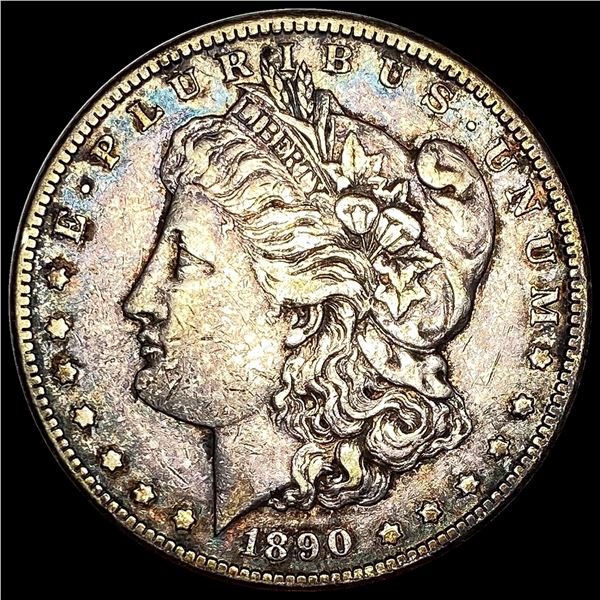 NEARLY UNCIRCULATED 1890-CC Silver Morgan Dollar