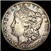 Image 1 : NEARLY UNCIRCULATED 1890-CC Silver Morgan Dollar