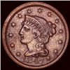 Image 1 : CLOSELY UNCIRCULATED 1847 Braided Hair Large Cent