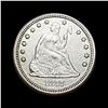 Image 1 : CLOSELY UNCIRCULATED 1877 Seated Liberty Quarter