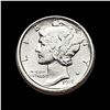 Image 1 : UNCIRCULATED 1918 Mercury Dime
