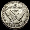 Image 2 : NICELY CIRCULATED 1917-D Type 1 Standing Liberty Silver Quarter