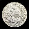 Image 2 : CLOSELY UNCIRCULATED 1853 Arrows Seated Liberty Silver Quarter