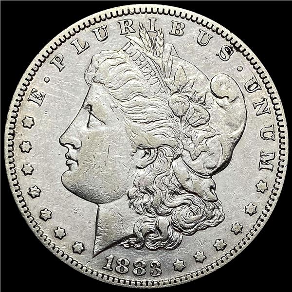 CLOSELY UNCIRCULATED 1883-S Silver Morgan Dollar