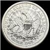 Image 2 : CLOSELY UNCIRCULATED 1853 Arrows Seated Liberty Silver Quarter