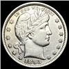 Image 1 : UNCIRCULATED 1893 Silver Barber Quarter