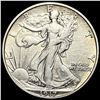Image 1 : LIGHTLY CIRCULATED 1917 Silver Half Dollar (Walking Liberty)