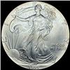 Image 1 : GEM BU 1995 1 oz Silver American Eagle $1