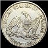 Image 2 : NEARLY UNCIRCULATED 1858 Seated Liberty Half Dollar