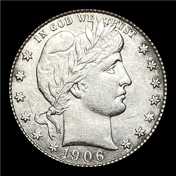 UNCIRCULATED 1906 Barber Silver Quarter