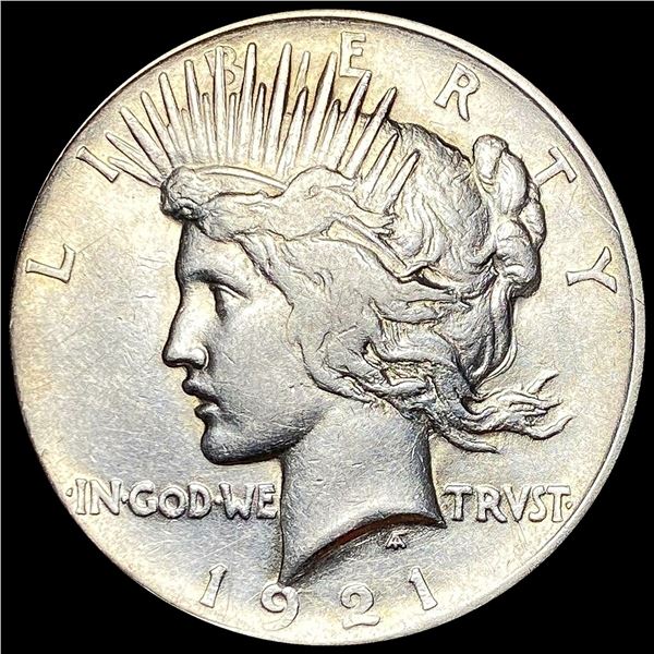 CLOSELY UNCIRCULATED 1921 Silver Peace Dollar