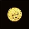 Image 1 : CLOSELY UNCIRCULATED 1852-O Gold $1 Liberty Head