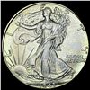 GEM BU 1943-D Silver Walking Liberty Half Dollar