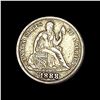 NEARLY UNCIRCULATED 1888 Seated Liberty Dime
