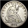 NEARLY UNCIRCULATED 1860-S Silver Half Dollar