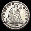 Image 1 : CLOSELY UNCIRCULATED 1860 Seated Liberty Quarter