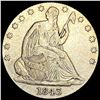 LIGHTLY CIRCULATED 1843-O Silver Half Dollar (Seated Liberty)
