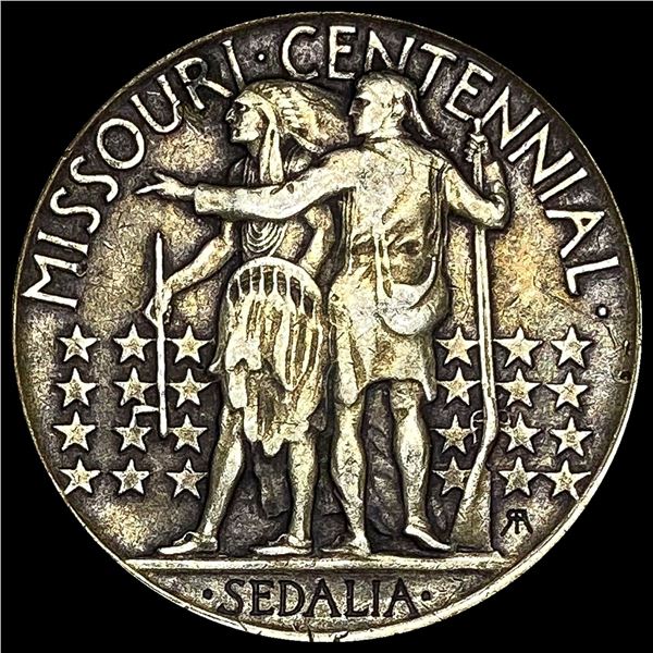 LIGHTLY CIRCULATED 1921 Missouri Centennial Half Dollar