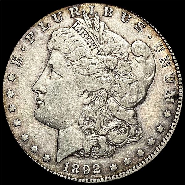 LIGHTLY CIRCULATED 1892-S Silver Morgan Dollar