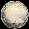 Image 1 : NICELY CIRCULATED 1807 Draped Bust Half Dollar