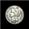 Image 1 : UNCIRCULATED 1870 Nickel Three-Cent Piece