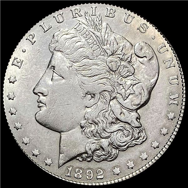 UNCIRCULATED 1892 Silver Morgan Dollar
