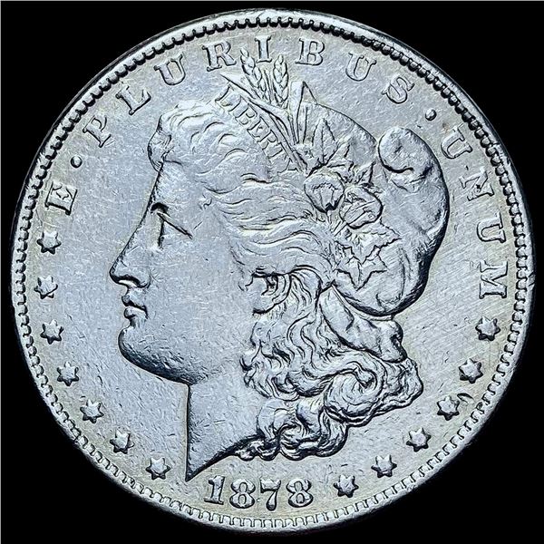 CHOICE AU 1878 Silver Morgan Dollar